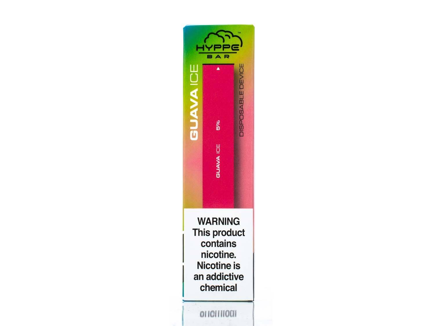 HYPPE BAR Disposable Device - 300 Puffs guava ice packaging