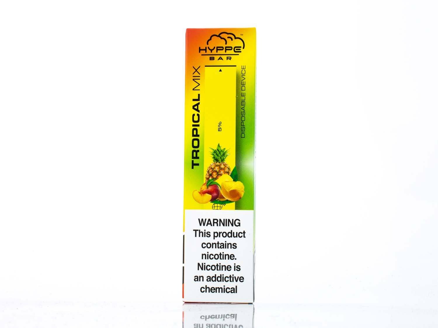 HYPPE BAR Disposable Device - 300 Puffs tropical mix packaging