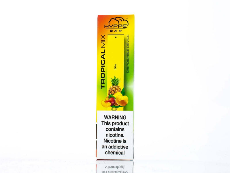 HYPPE BAR Disposable Device - 300 Puffs tropical mix packaging