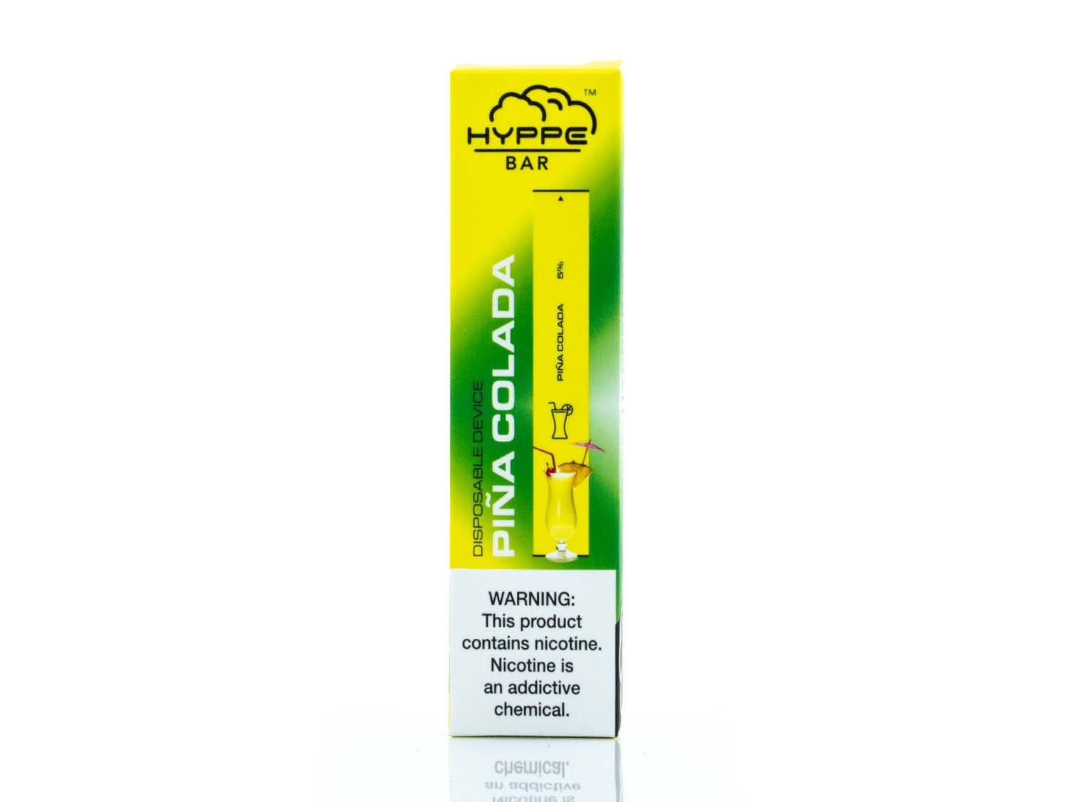 HYPPE BAR Disposable Device - 300 Puffs pina colada packaging