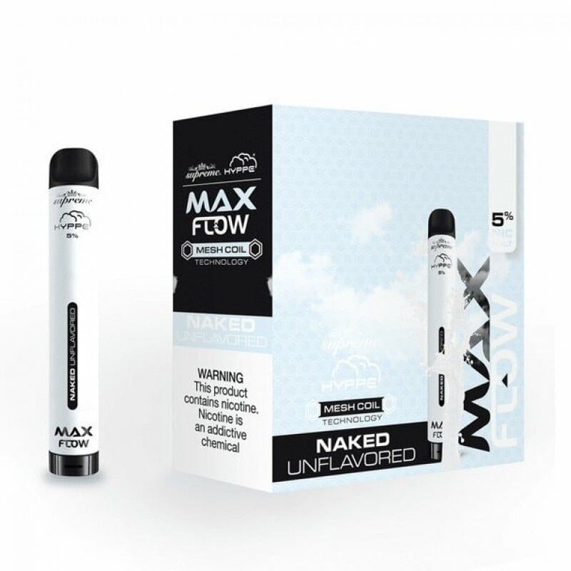 Hyppe Max Flow Mesh Disposable | 2000 Puffs | 6mL naked unflavored with packaging