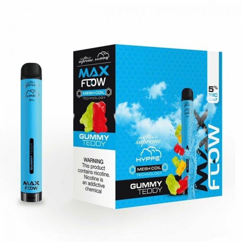 Hyppe Max Flow Mesh Disposable | 2000 Puffs | 6mL gummy teddy with packaging