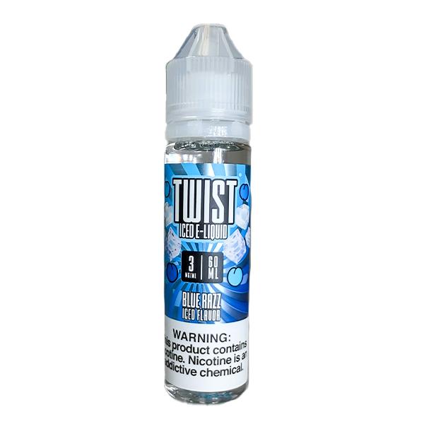Iced Blue Razz by Twist 60ml bottle