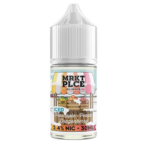 Iced Pineapple Peach Dragonberry by MRKT PLCE SALT 30ml bottle