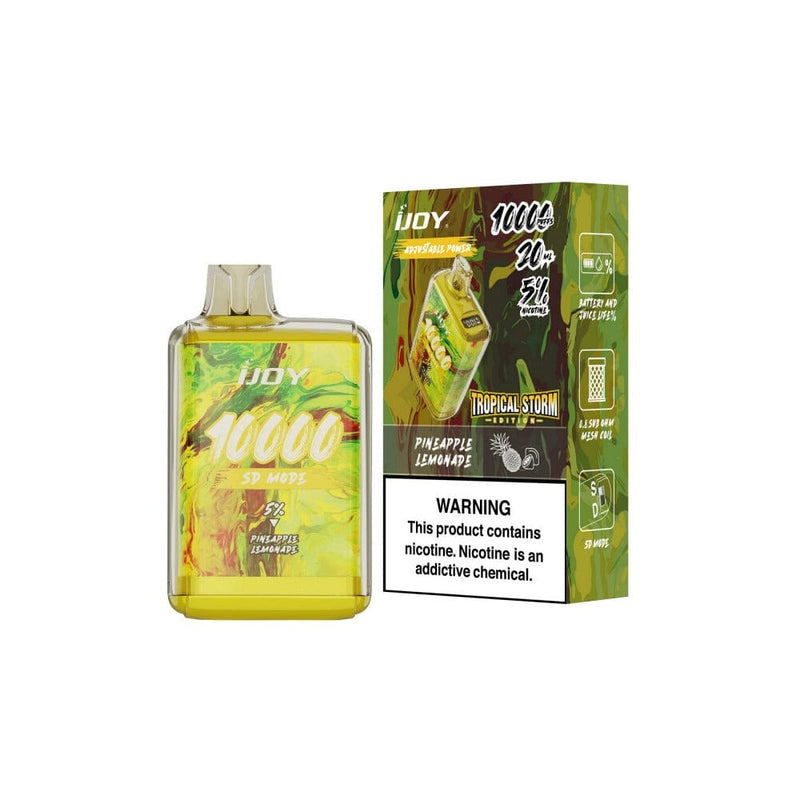 IJoy Bar SD10000 Disposable | 10000 Puffs 20mL - Pineapple Lemonade with packaging