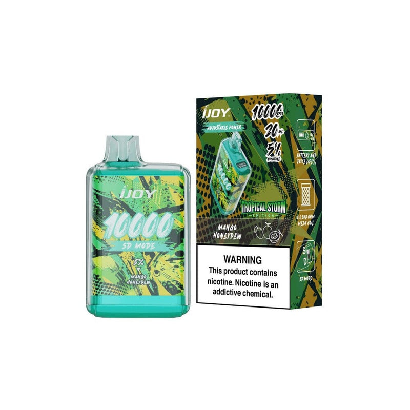 IJoy Bar SD10000 Disposable | 10000 Puffs 20mL - Mango Honeydew with packaging