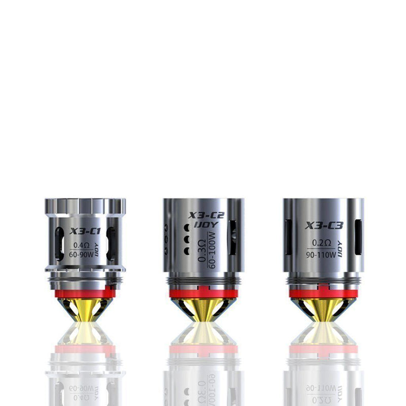 iJoy Captain X3 Replacement Coils (Pack of 3) | For the Diamond and Avenger Kit Group photo