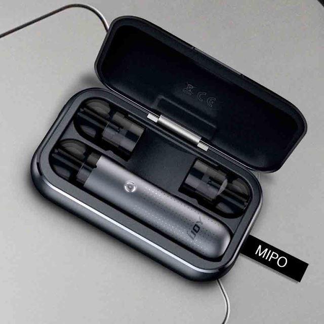 iJoy Mipo Pod System Kit in case