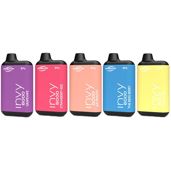Innevape – INVY 6000 Disposable 6000 Puffs 14mL 50mg group photo