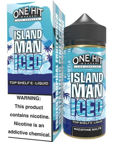 Island Man Iced by One Hit Wonder TF-Nic Series 100mL with Packaging