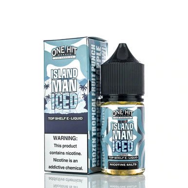 Island Man Iced by One Hit Wonder TF-Nic 30mL Salt Series with Packaging