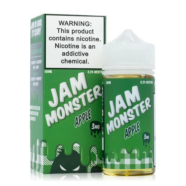 Apple by Jam Monster 100ml with packaging