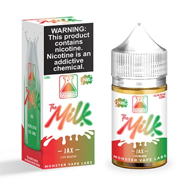 Jax by The Milk Tobacco-Free Nicotine Salt 30ml with Packaging