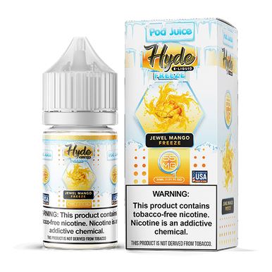 Jewel Mango Freeze by Pod Juice - Hyde TFN Salt 30mL with Packaging