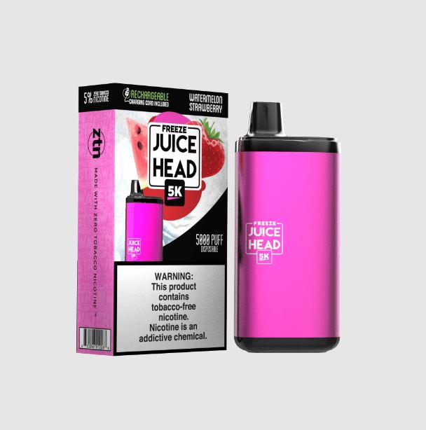 Juice Head 5K Disposable 14mL 50mg watermelon strawberry freeze with packaging