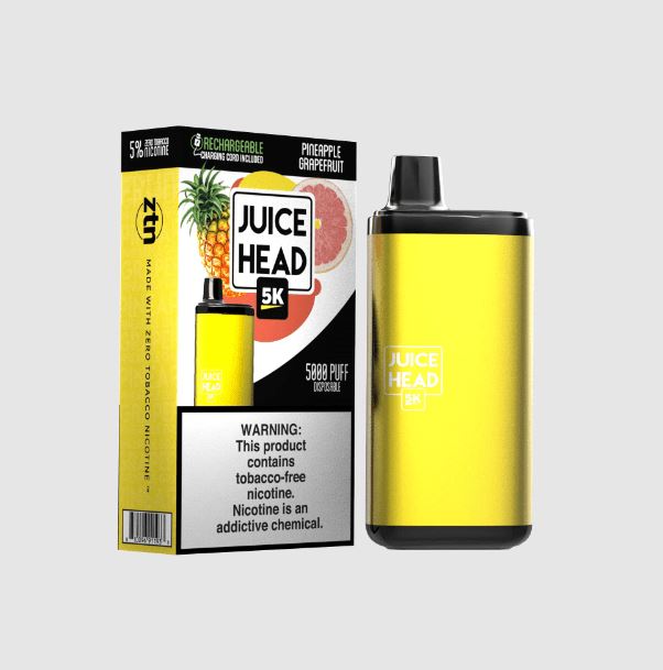 Juice Head 5K Disposable 14mL 50mg pineapple grapefruit with packaging