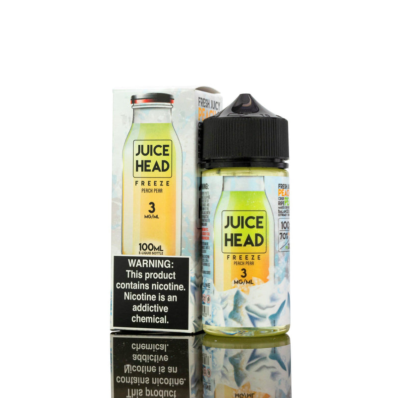 Peach Pear Freeze by Juice Head 100ml with packaging