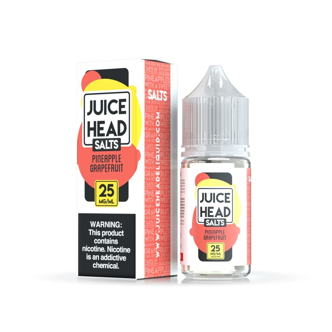 Pineapple Grapefruit by Juice Head Salts 30ml with packaging