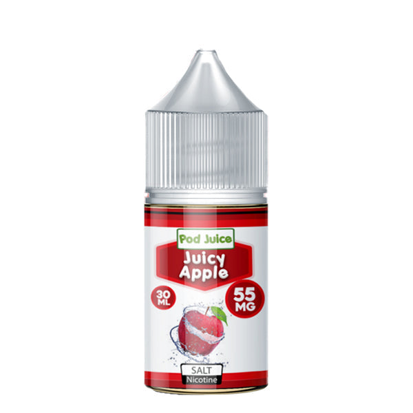 Juicy Apple Salt by Pod Juice E-Liquid 30mL bottle