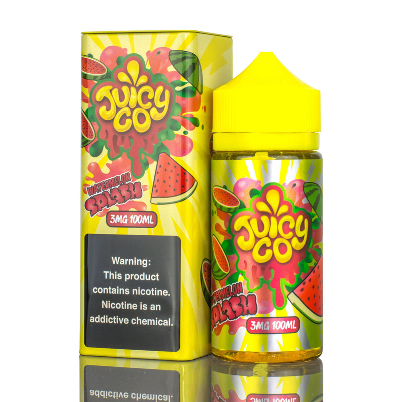 Juicy Co | Watermelon Splash eLiquid with packaging