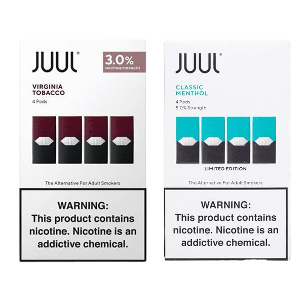 JUUL Pods (4-Pack) Group Photo
