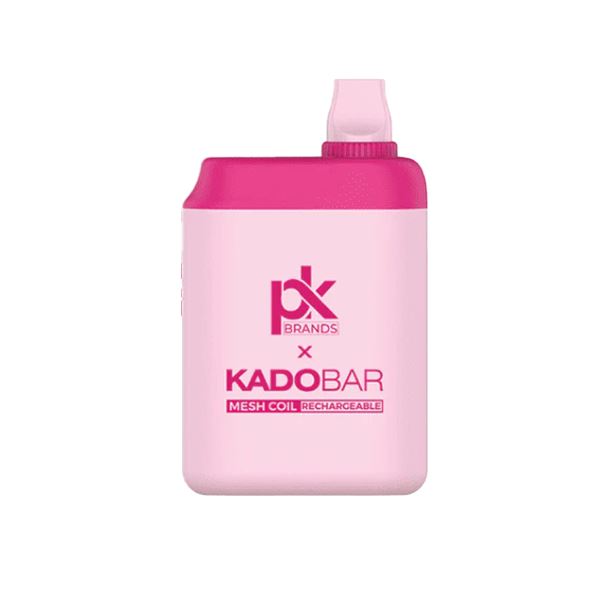 KadoBar X PK5000 Disposable | 5000 Puffs | 14mL | 5% White Peach Razz