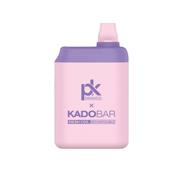 KadoBar X PK5000 Disposable | 5000 Puffs | 14mL | 5% Straw Razz Cherry Iced