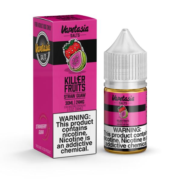  Killer Fruits Straw Guaw by Vapetasia Synthetic Salts 30ml with packaging