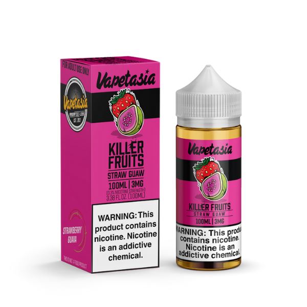 Killer Fruits Straw Guaw by Vapetasia Synthetic 100ml with packaging