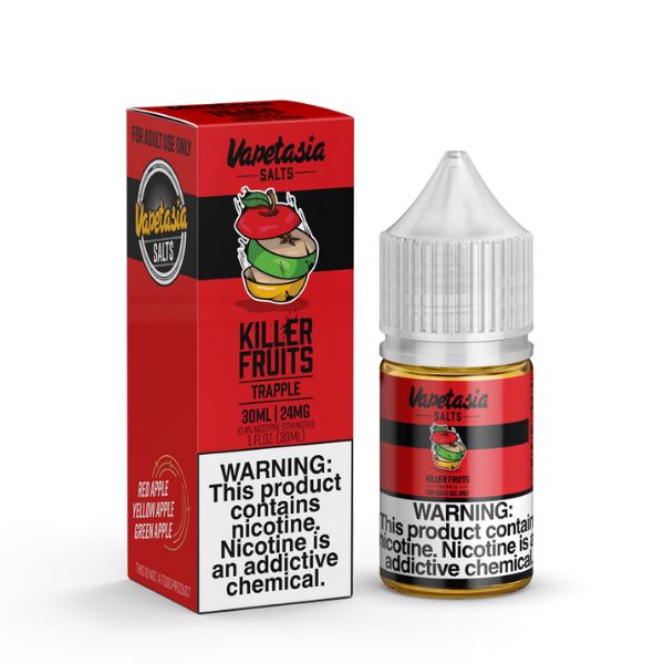 Killer Fruits Trapple by Vapetasia Synthetic Salts 30ml with packaging