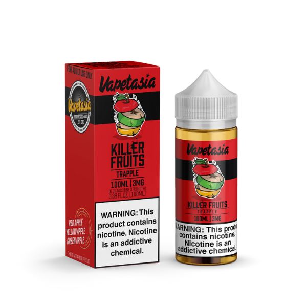 Killer Fruits Trapple by Vapetasia Synthetic 100ml with packaging