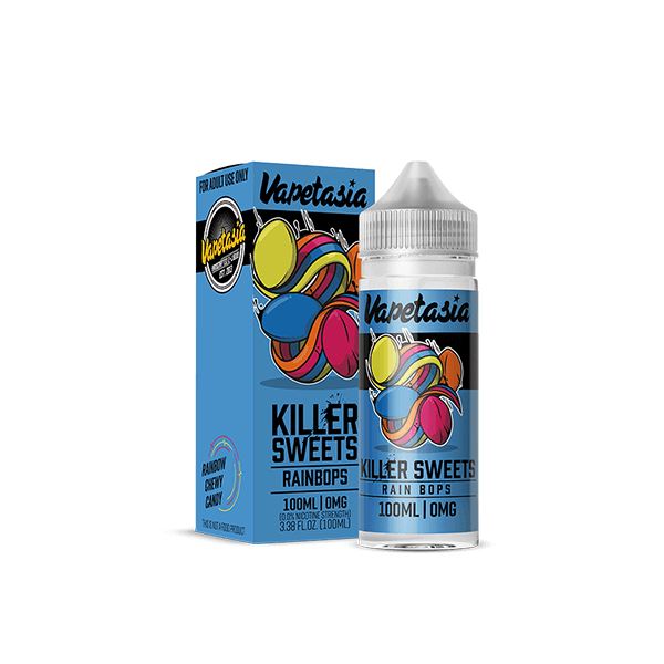 Killer Sweets Rain Bops by Vapetasia Synthetic 100mL with Packaging