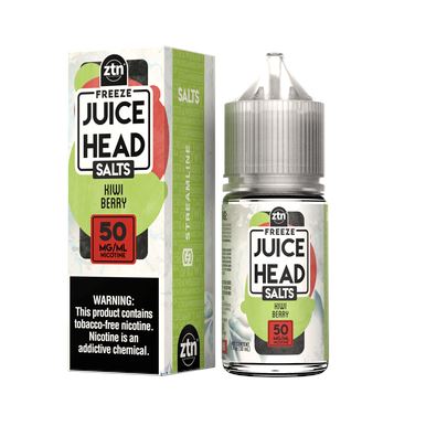 Kiwi Berry Freeze Juice Head Salts (ZTN) E-Liquid with Packaging