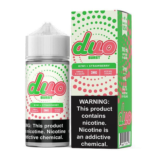 Kiwi Strawberry by Burst Duo 100ml with Packaging