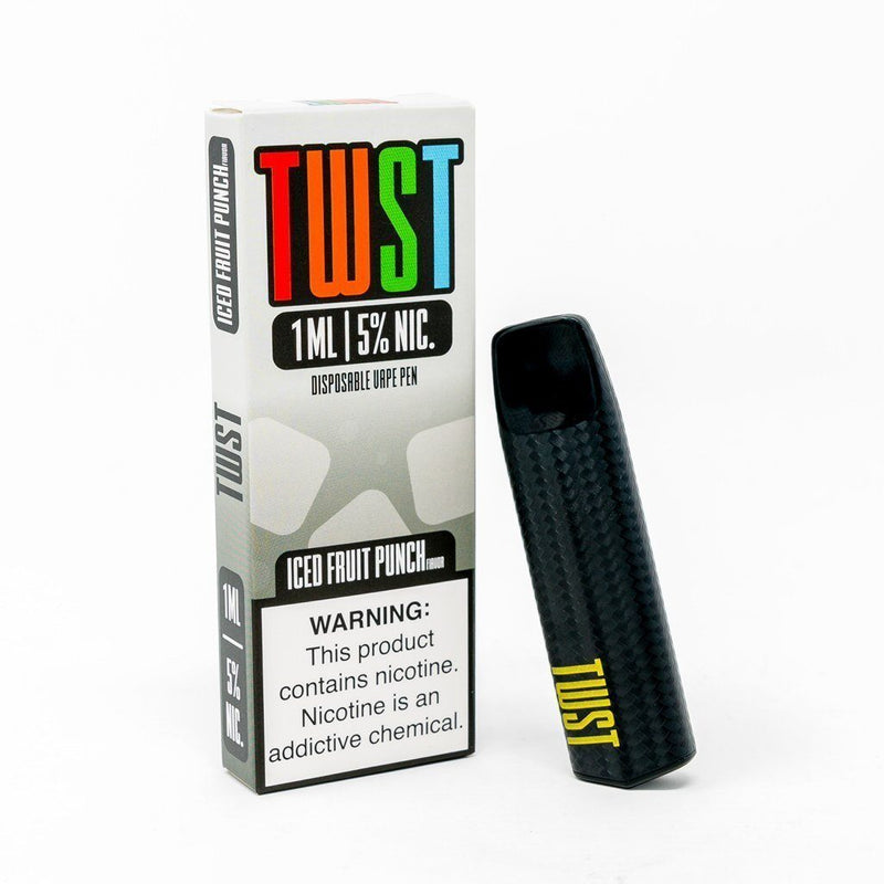 LEMON TWIST | Disposable Vape Pen (Individual) iced fruit punch with packaging