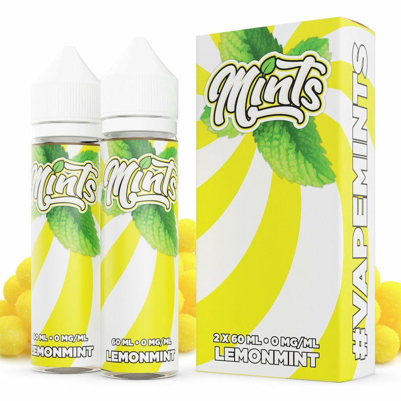 Lemonmint by MINTS SUB OHM SALT SERIES E-Liquid 2X 60ML
