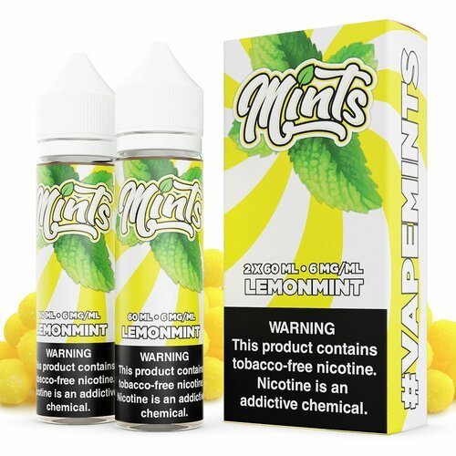Lemonmint by MINTS SUB OHM SALT SERIES E-Liquid 2X 60ML
