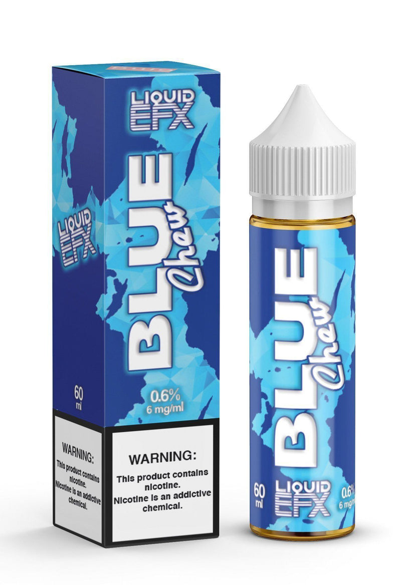 Blue Chew by Liquid Efx 60ml with packaging