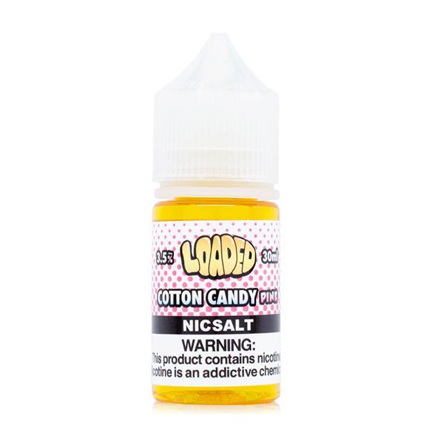 Pink Cotton Candy by Loaded Nic Salt 30ml bottle