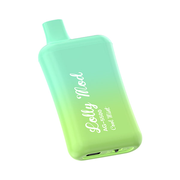 Lolly Mod Disposable 5500 Puffs 14mL 50mg cool mint