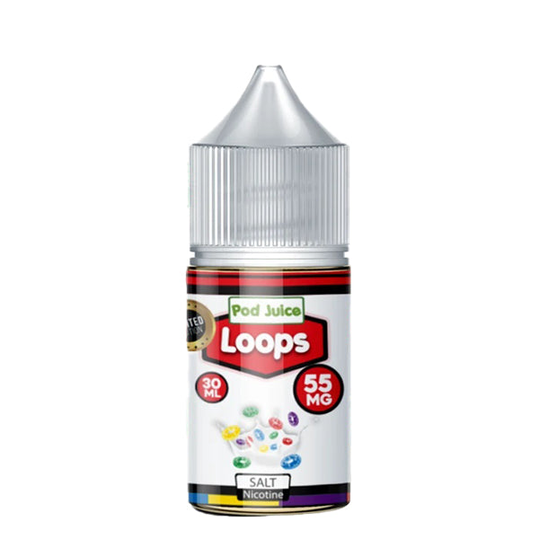 Loops Salt by Pod Juice E-Liquid 30mL bottle