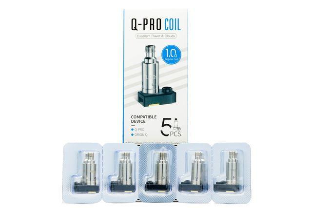 Lost Vape Orion Q-PRO Coils (5-Pack) 1.0ohm with packaging