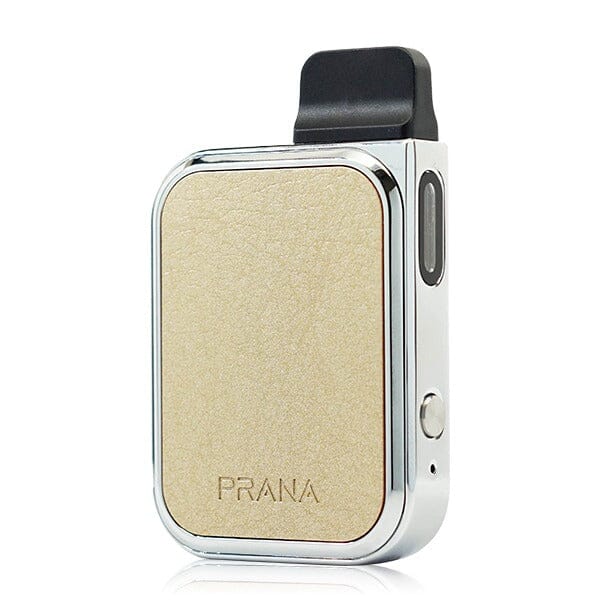 Lost Vape Prana Pod System Kit Champagne Gold Leather