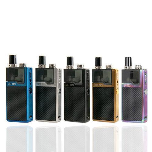 Lost Vape Quest Orion Q Pod Device Kit group photo