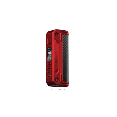 Lost Vape Thelema Solo 100W Mod Matte Red/Carbon Fiber