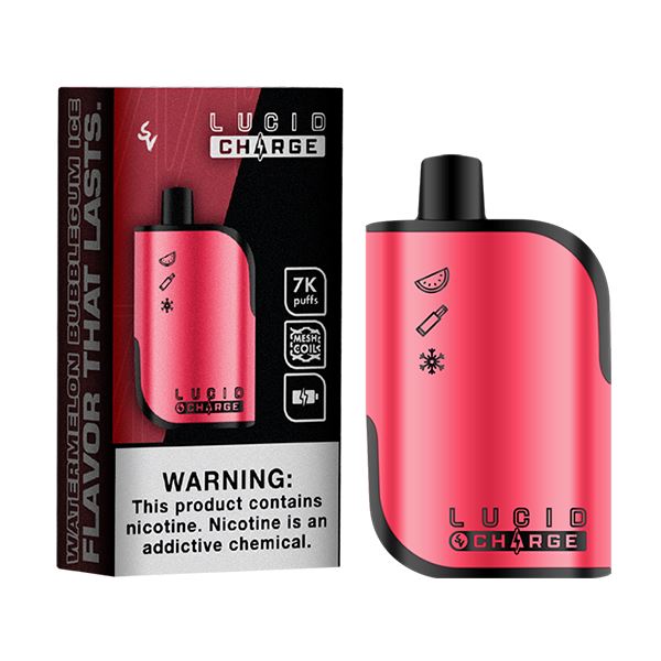 Lucid Charge Disposable | 7000 Puffs | 14mL | 5%