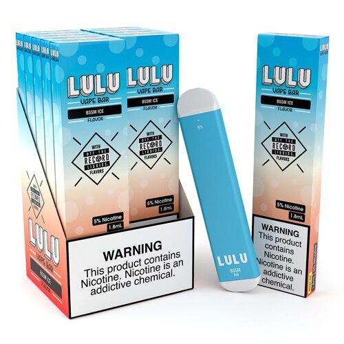 LULU | Disposables 5% Nicotine (Individual) BSSM ice with packaging