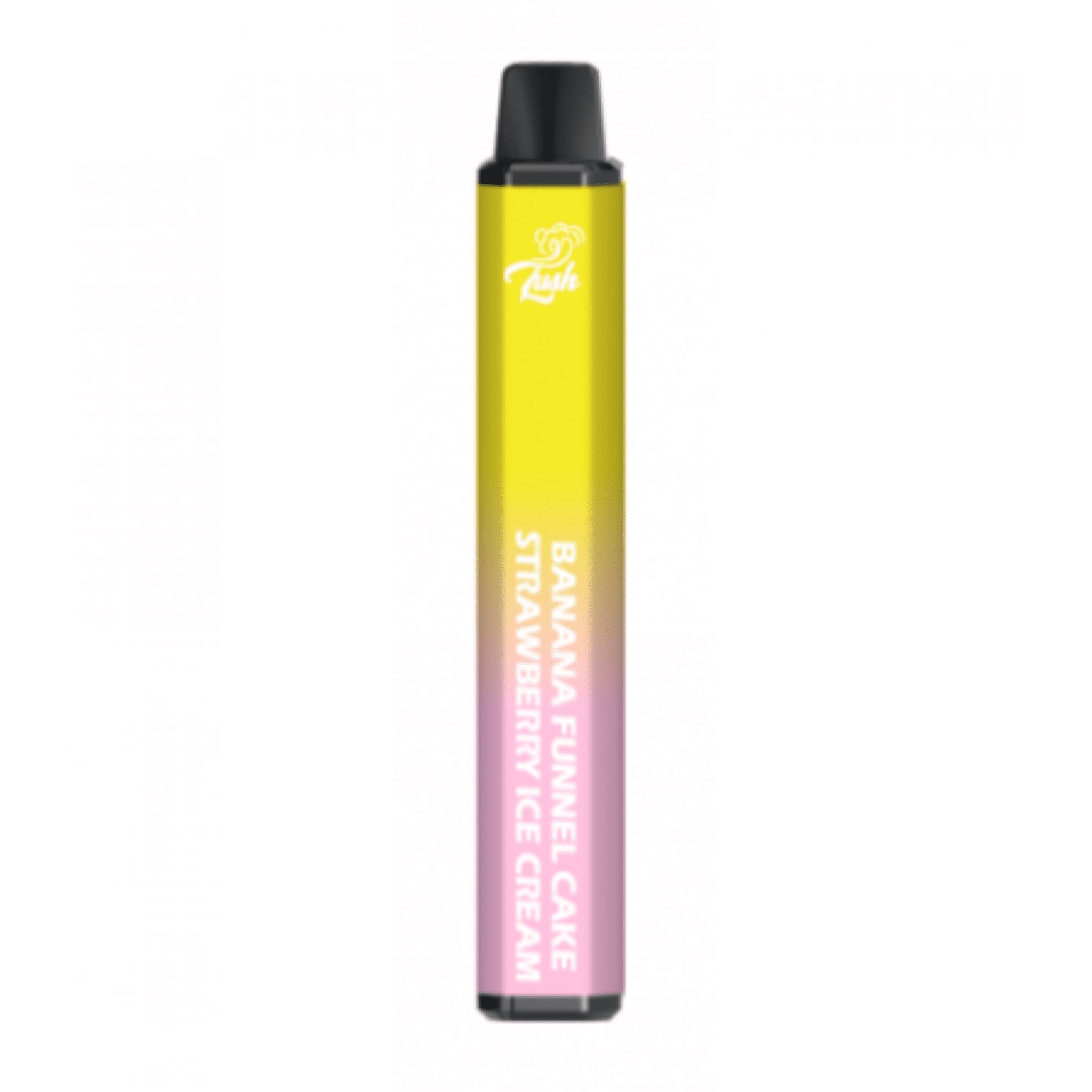 Lush Dual TFN Disposable 2500 Puffs | 8mL banana funnel cake strawberry ice cream
