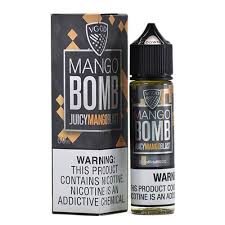 Mango Bomb By VGOD eLiquid with packaging
