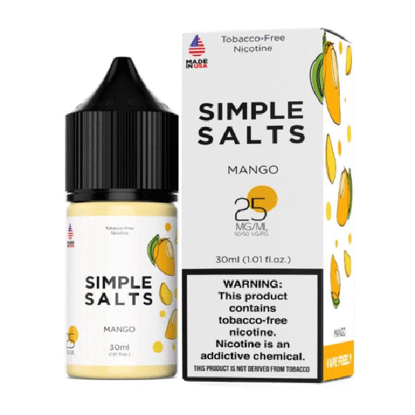 Mango by Simple Salts E-Liquid with Packaging